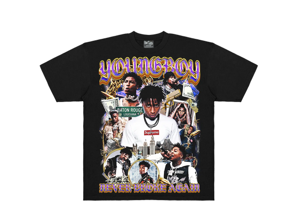 NBA Young Boy - OffCentre Clothing - Graphic Tee