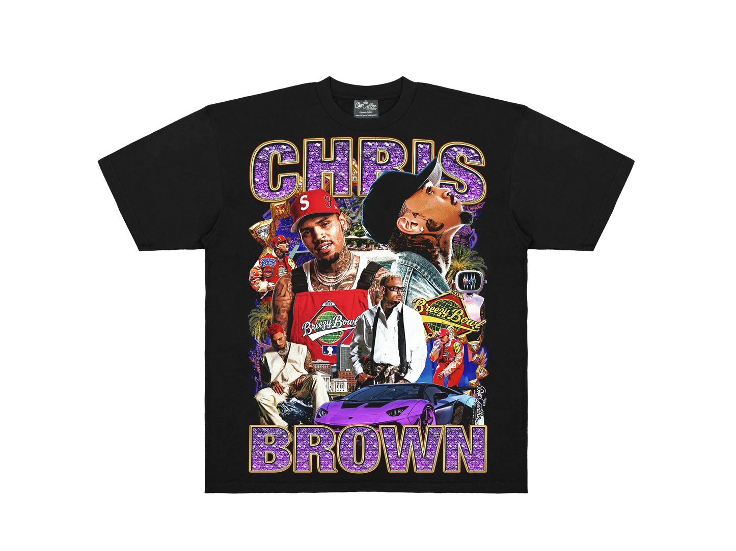 Chris Brown graphic tee offcentre clothing