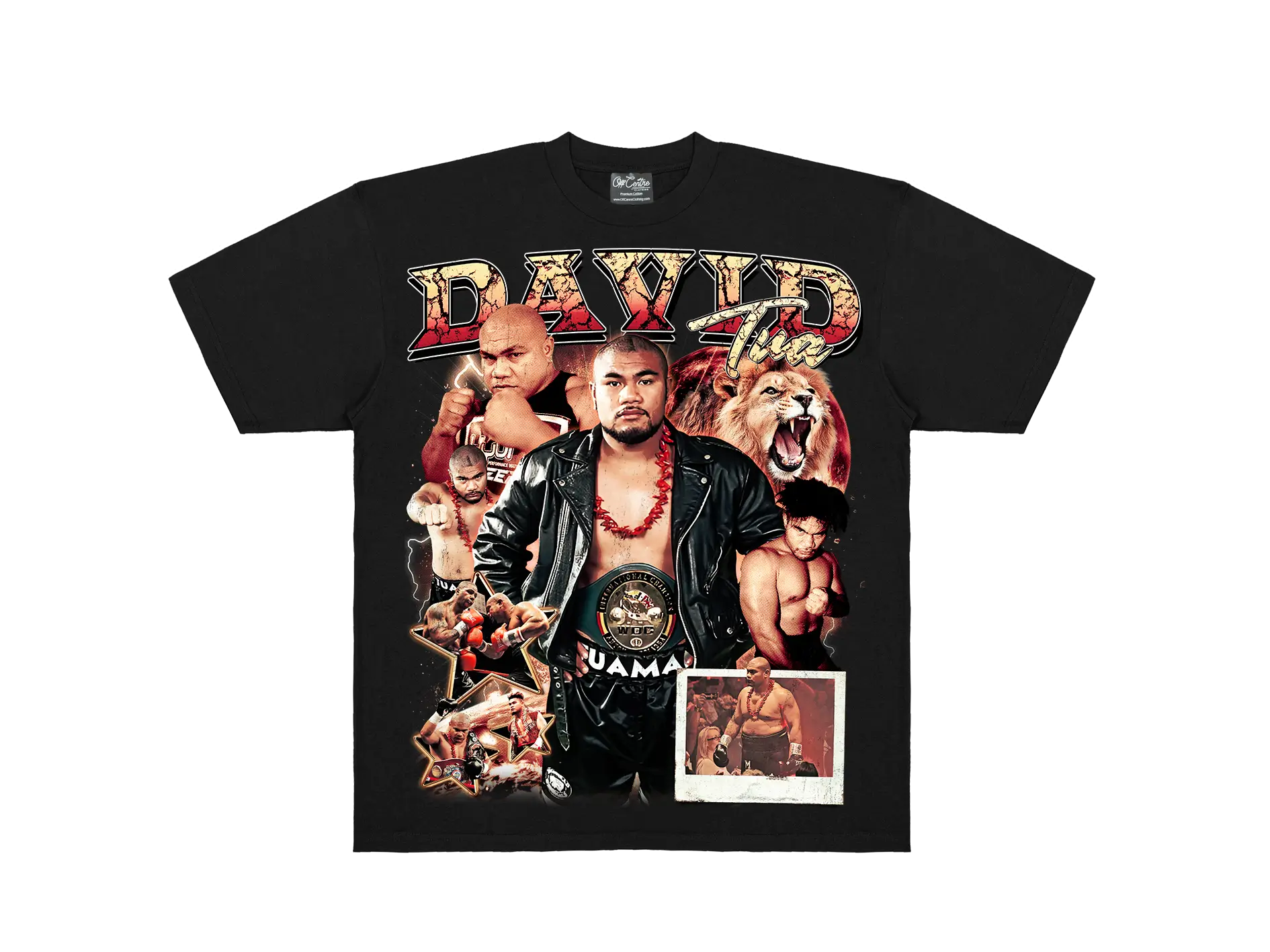 David Tua Graphic Tee Off Centre Clothing