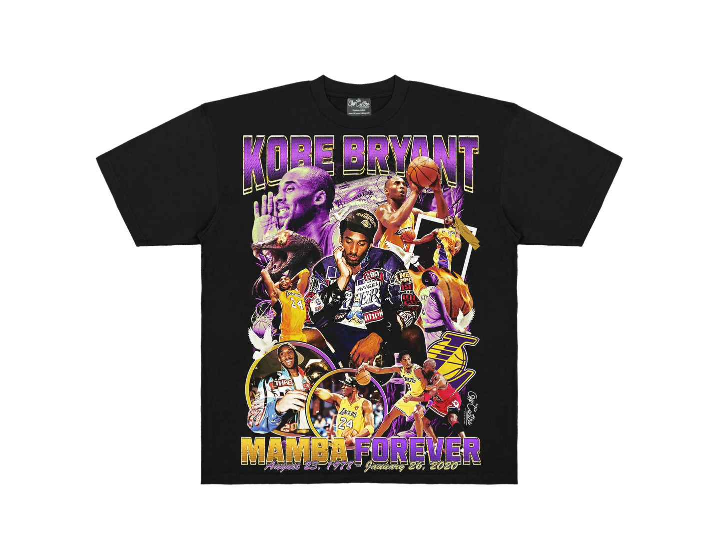 Kobe Bryant - Mamba - Graphic Tee OffCentre Clothing 