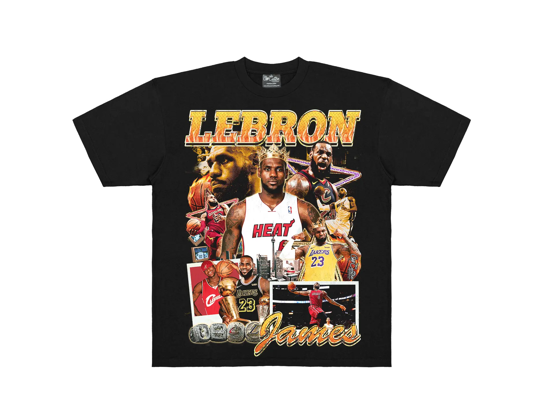 LeBron James - Graphic Tee OffCentre Clothing 