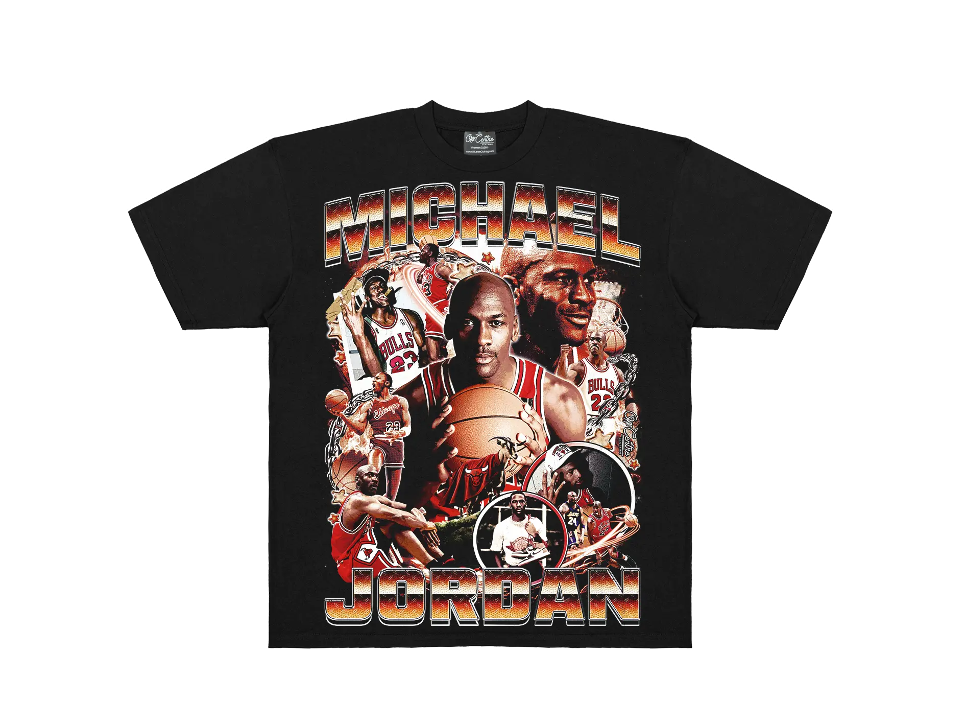 Micheal Jordan Graphic Tee Off Centre Clothing