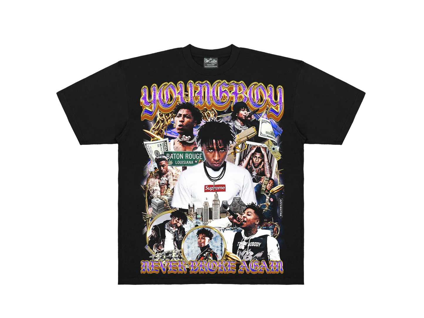 NBA Young Boy - OffCentre Clothing - Graphic Tee