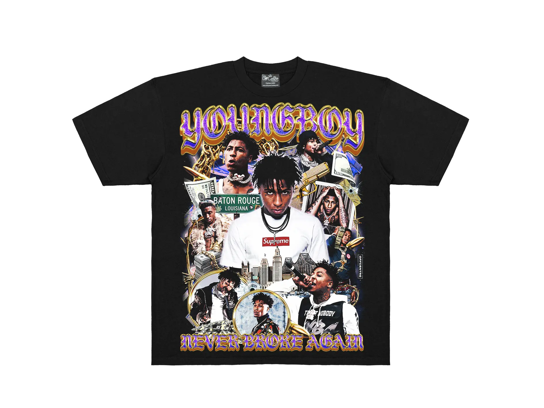 NBA Young Boy - OffCentre Clothing - Graphic Tee
