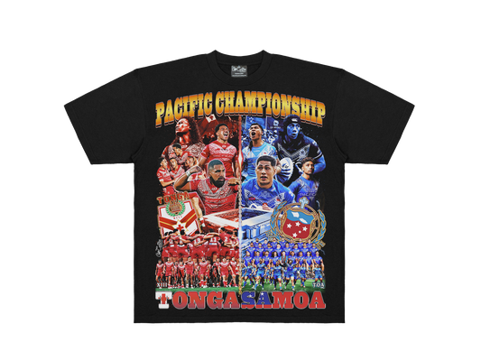 Tonga vs TOA Samoa - Graphic TShirt - OffCentre Clothing 